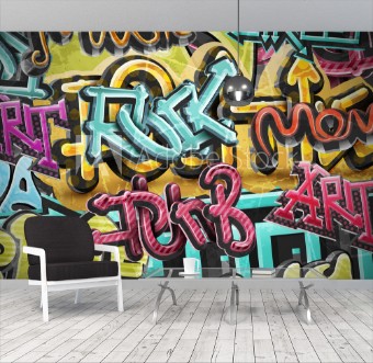 Bild på Graffiti grunge background